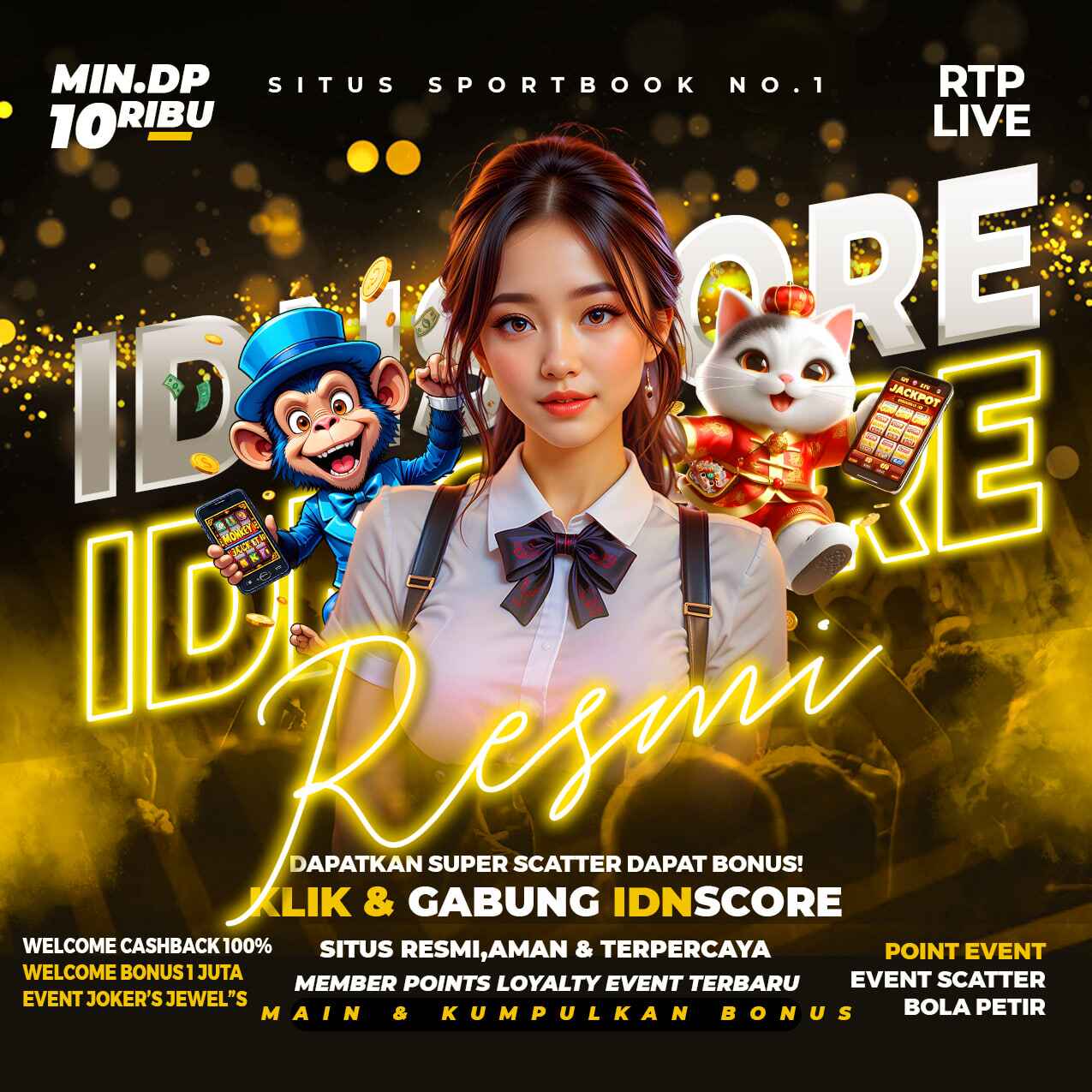 IDNSCORE: Tempat Bermain Game Online Seru Dan Terpercaya 2025