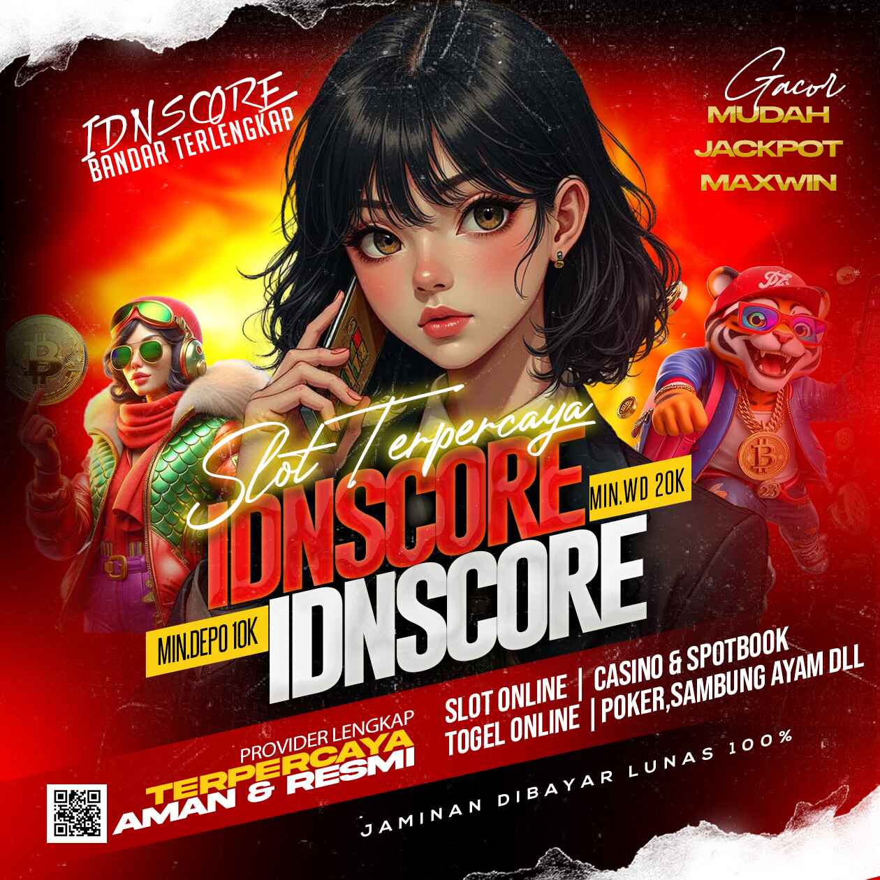 IDNSCORE: Akses Situs Slot No1 Terbaru Dan Bandar Sportbook Online 